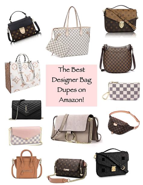 amazon designer dupe bags|designer knockoff bags amazon.